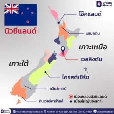 ข้อมูลนิวซีแลนด์ By Dream Abroad
