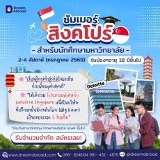 ซัมเมอร์สิงคโปร์ Asian Immersion Programme | Singapore สำหรับนักศึกษา ปี 1-4